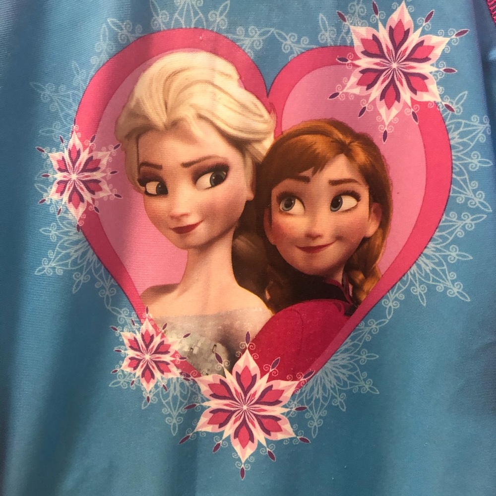 Disney Frozen Size Small Girls Rash guard - Picture 2 of 4